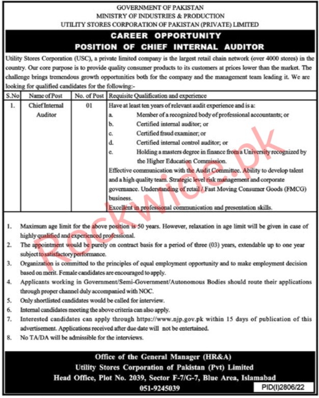 Ministry of Industries and Production Jobs